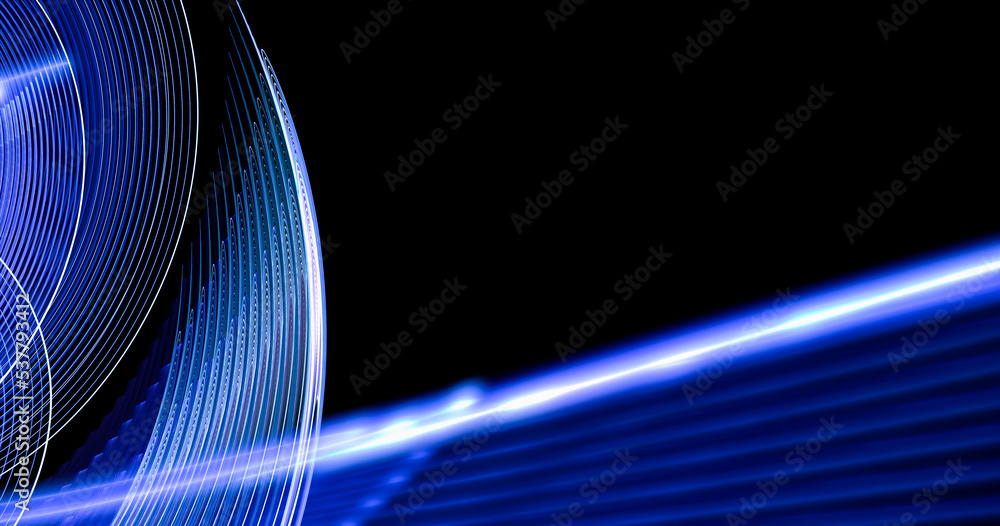 Poster abstract color dynamic background with lighting effect. fractal wavy. fractal art