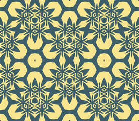 Abstract geometric pattern. A seamless background, vintage texture.	