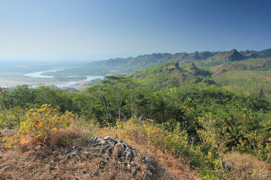 South Mountain in central java, indonesia