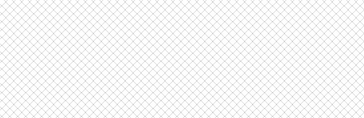 Net texture pattern on white background. Net texture pattern for backdrop and wallpaper. Realistic net pattern with black squares. Geometric background, vector illustration - obrazy, fototapety, plakaty