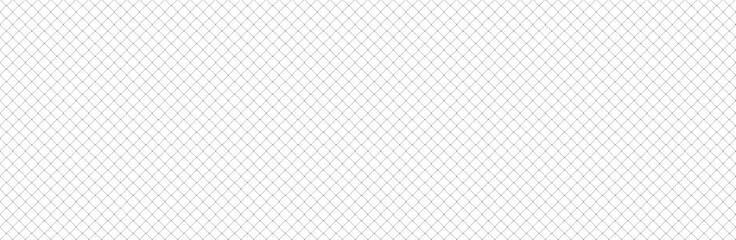 Naklejka premium Net texture pattern on white background. Net texture pattern for backdrop and wallpaper. Realistic net pattern with black squares. Geometric background, vector illustration
