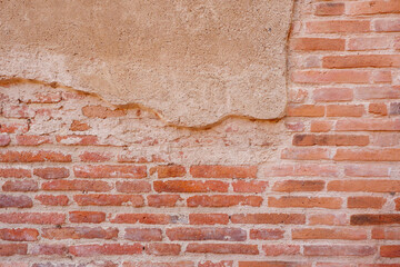 Red brick background red brick wall.