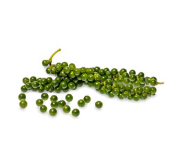 Fresh black pepper isolated on transparent background (.PNG)