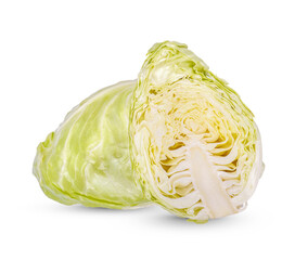 Obraz premium Fresh cabbage in heart shape isolated on transparent background (.PNG)