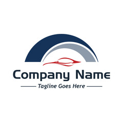 automotive logo, company logo example, a simple vector design