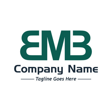bmb letter logo, company logo example, a simple vector design