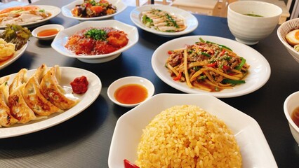 中華料理　集合写真