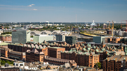 Speicherstadt Hamburg von St.Nikolai