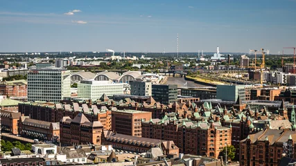 Speicherstadt Hamburg von St.Nikolai © Alexander