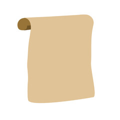 old story paper rolled up