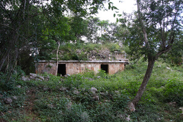 Maya ruins of Sayil temple, Yucatan, Mexico