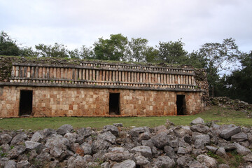 Fototapeta na wymiar Maya ruins of Labna temple, Yucatan, Mexico