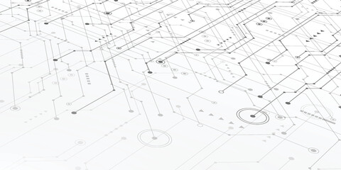 Abstract hi tech. Abstract digital background with technology. Vector abstract technology.	