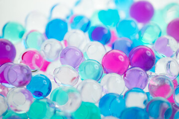 たくさんのガラス玉