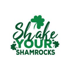 St. Patrick's Day Quotes and lettering vector T-shirt design