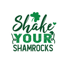 St. Patrick's Day Quotes and lettering vector T-shirt design