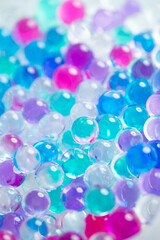 たくさんのガラス玉