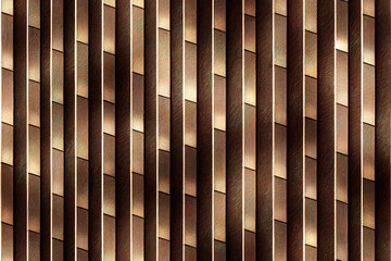 Copper seamless textile pattern 3d illustrated 
