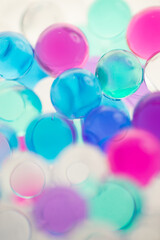 たくさんのガラス玉