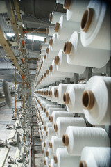 general view of a textile factory