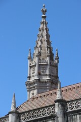 Fototapeta na wymiar Jeronimos monastery in Belem, Lisbon 