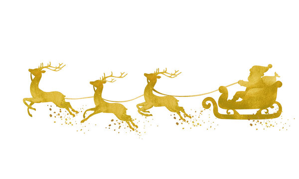 サンタ シルエット Images Browse 629 Stock Photos Vectors And Video Adobe Stock