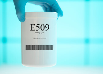 Packaging with nutritional supplements E509 firming agent