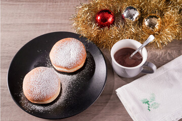 chocolate cake on a plate