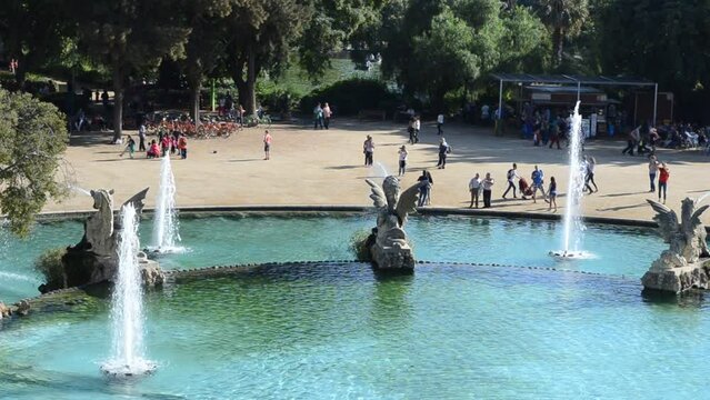 Barcelona ciudadela park