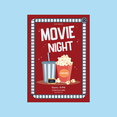 Movie Night Flyer