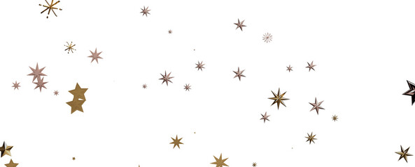 Glossy 3D Christmas star icon. Design element for holidays.