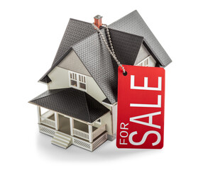 House With Sale Tag