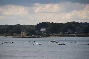 boat on the lake
