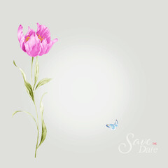 Flowers watercolor illustration.Manual composition.Big Set watercolor elements，Design for textile, wallpapers，Element for design,Greeting card