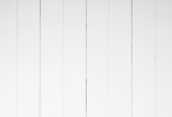 White wooden planks wall texture for background. White wood vertical plank texture background