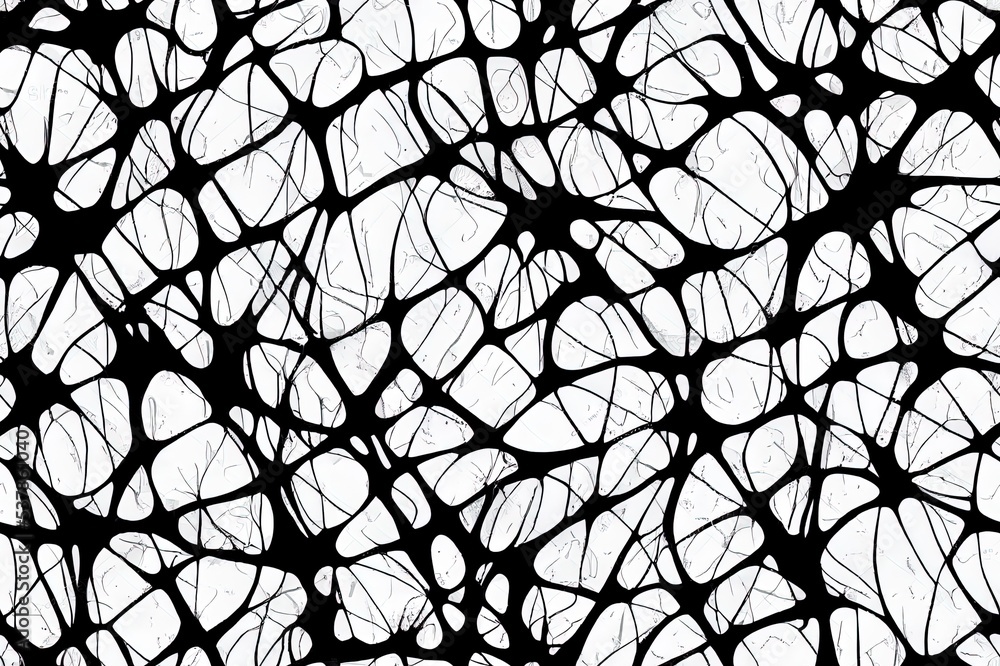 Poster 2d seamless pattern. abstract grunge texture with monochrome fluid stains. creative background with 