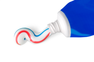 Toothpaste isolated dental care closeup close-up toothpaste tube dental hygiene