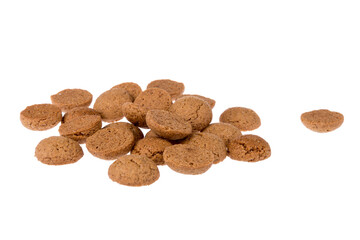 Ginger nuts, Dutch candy for Sinterklaas event in december isolated on transparent background