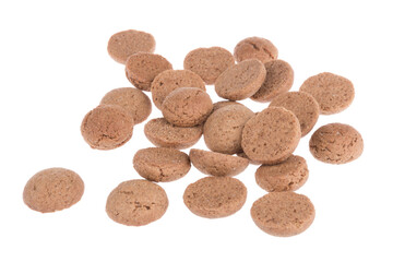 Ginger nuts, Dutch candy for Sinterklaas event in december isolated on transparent background