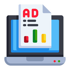 advertising flat icon