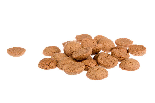 Ginger nuts, Dutch candy for Sinterklaas event in december isolated on transparent background