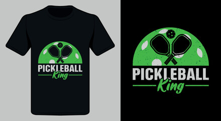 pickleball t-shirt design vector download