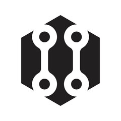 Two Circuit With Hexagon Shape