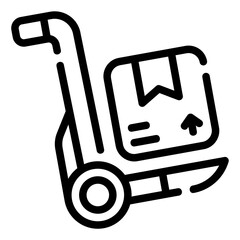 trolley line icon