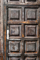 old wooden door with texture