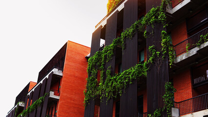 Green Eco Building in the City, Green architecture