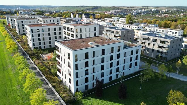 Neubauwohnungen, Wohnsiedlung, Neubau,Wohnraum