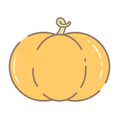 pumpkin isolated 