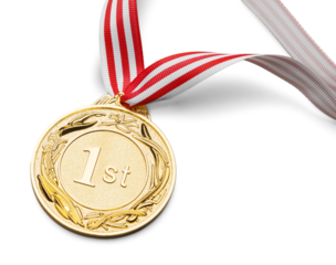 First Place , Gold Medal