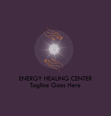 Energy Healing Center Logo design